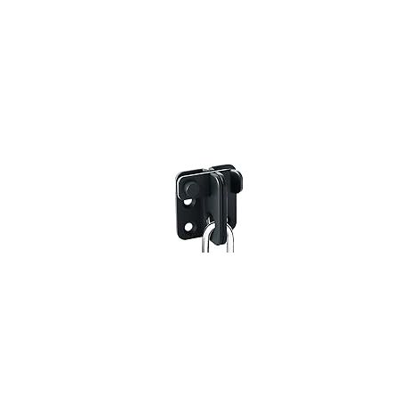 Loquet coulissant pour porte, verrou de porte, pêne battant pour fenêtre, armoire et jardin, finition noire en acier inoxydable