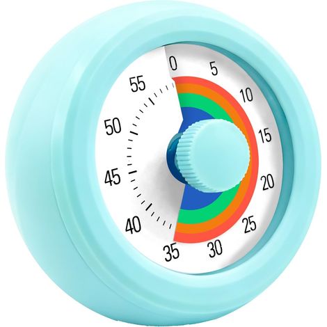Un outil visuel de gestion du temps pour les enfants, un compte à rebours pour favoriser l'autodiscipline et l'apprentissage.