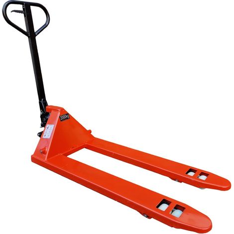Hand Pump Pallet Truck Jack 2 Ton (Fully Assembled Heavy Duty Euro Manual Trolley 2T 2000KG) (1/5)