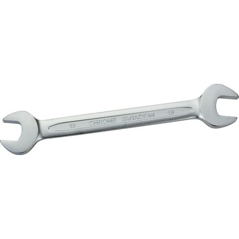 Gabelschlüssel 18x19 mm CRV Maulschlüssel Schraubenschlüssel beidseitig (1/2)
