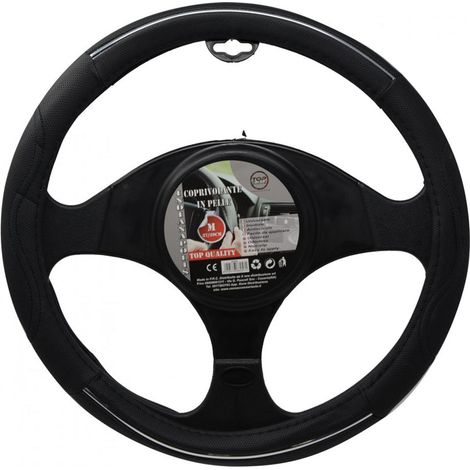 COPRIVOLANTE UNIVERSALE ANTIACIVOLO DIAMETRO 37-39CM AUTO FUORISTRADA TOPDRIVE