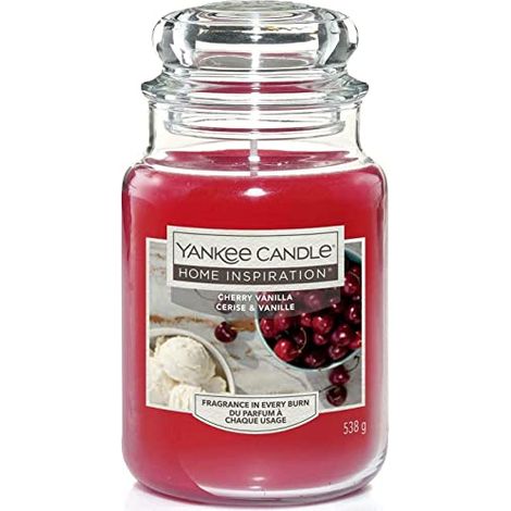 YANKEE CANDLE STRAWBERRIES AND CREAM - FRESHLY PICKED STRAWBERRIES DIPPED IN CREAM 1570488E