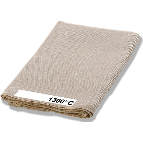 Manta de soldadura elmag 57280 tela de silicato ignífuga