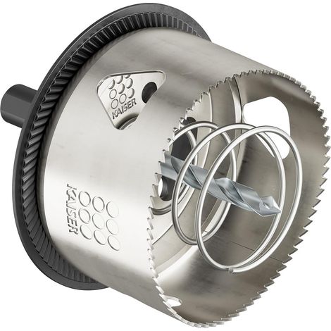 KAISER Lochsäge mit Randversenke T32mm ZØ6mm Sechskant mit Randversenker Ø74mm 1081-20
