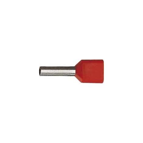 Klauke Aderendhülse 2x1 Länge 18 iso. rot 871/18 100 Stk
