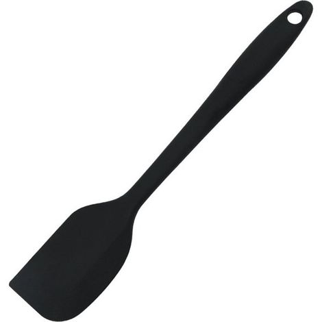 Raclette - Spatule à crêpes - Spatule de cuisson - Spatules en silicone - Racloir - Ensemble de spatules - Ustensiles de cuisine - Racloir - Pour pot de cuisine, mixeur, glaçage de gâteau - 28 cm - No (1/5)
