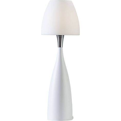 Belid Anemon - Grande lampe de table à 1 lumière, opale, G9
