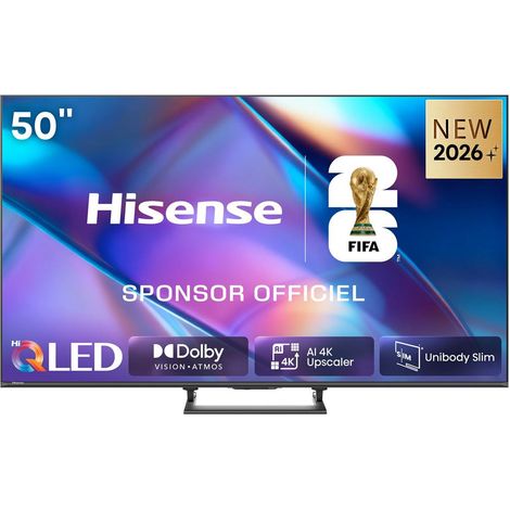Téléviseur QLED Hisense 50A7S 50 pouces 4K Smart TV AirPlay 2 Dolby Atmos
