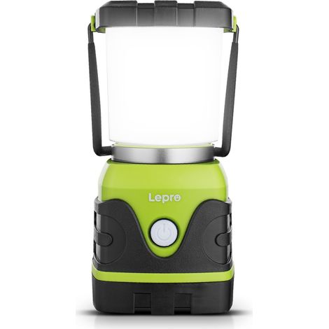 LED Camping Lamp [Up to 200 hours of light], Powerful 1000lm Camping Lantern, Battery Operated, Adjustable Brightness, Waterproof, for Camping, Bivouac, Fishing, Hiking, Cave