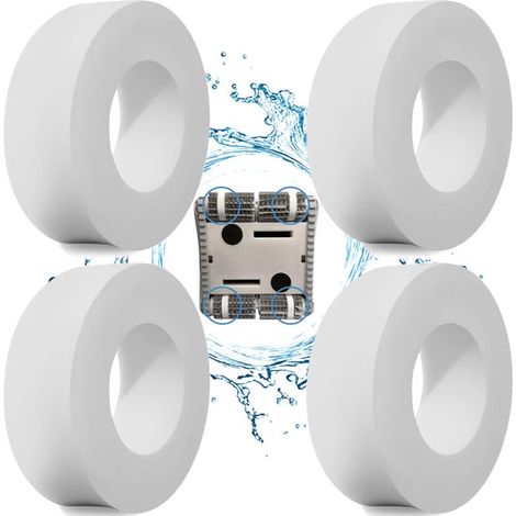 4 pièces anneaux de remplacement en mousse pour robot piscine Dolphin - pièces détachées compatibles M200, M400, M500, DX3, DX4, DX6 - accessoires de nettoyeur de piscine (1/5)