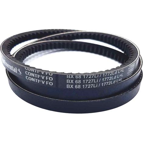 Courroie type trapézoïdale crantée BX68