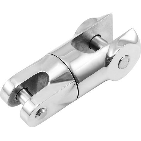 Connecteur de chaîne d'ancre marine en acier inoxydable à deux sections, 14-16 mm, chaîne d'ancre robuste, accessoires d'accastillage pour yachts et bateaux (1/4)