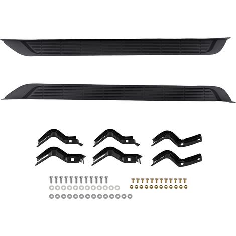 Black Side Running Board Steps for Ford Ranger T6 T7 T8 T9 12-22 Side Step (1/5)