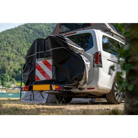 Telo copribici per portabici da gancio traino