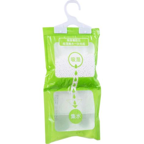 Sac déshumidificateur suspendu parfumé, absorbant l'humidité et la moisissure, pour la chambre, la penderie et le placard. (1/5)