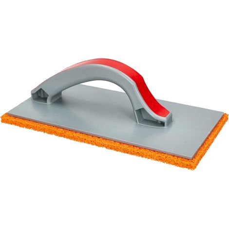 KOTARBAU Flotteur en plastique 280 x 140 mm x 9 mm pour jointoiement avec panneau de stuc orange en caoutchouc spongieux (1/5)