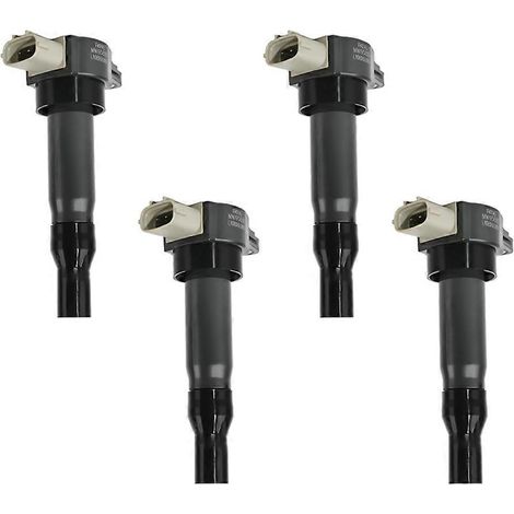 Bobines d'allumage (4 pièces) MN195805 pour MITSUBISHI ASX 1.6 2010- COLT VI 1.1 1.3 04-12 CITROEN C4 PEUGEOT 4008 1607576780 (1/5)