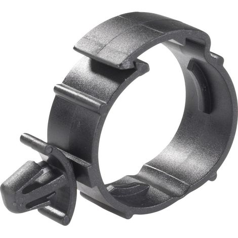 Richco SHR-C1 Bride de montage SHR-C1 Plage de Ø du faisceau 29 mm (max) avec dispositif d'ancrage,