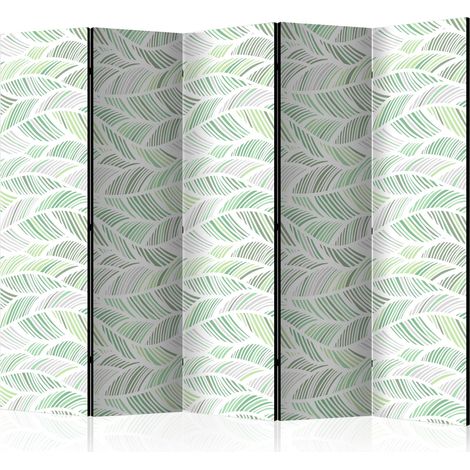 Paravento - Green Waves II [Room Dividers] - 225x172 (1/4)