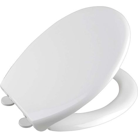 Aqualine Sofia - Asiento de WC Soft Close, polipropileno, blanco BS122 (1/5)