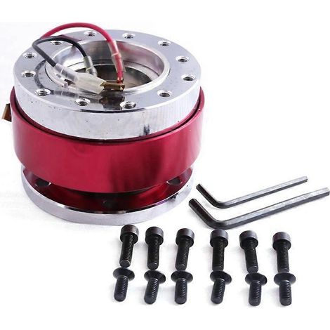 Adaptateur de moyeu de volant à dégagement rapide 6 trous, kit de fixation universel (1/5)