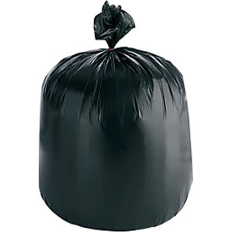 Lot 500 sacs poubelle à déchet Rouleaux de 20L 30L 50L 100L 110L 130L Litres Taille - 20L-NOIR