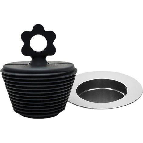 Bouchon de Baignoire Universel en Silicone Fleur - Bouchon de Drain pour Évier et Baignoire
