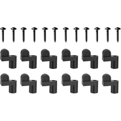 Attaches Pour Fenêtres Anti-Tempête 12 Pièces Réutilisables Anti-Vibration  Fixations pour Fenêtres Intempéries Pour Maison Bureau Chambre Séjour (1/5)