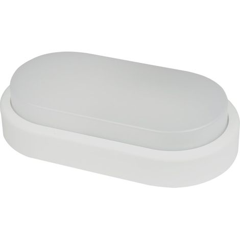 Trendline Ovalleuchte 18x9,8x4,2cm 8W 750lm IP54 neutralweiß