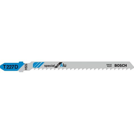 BOSCH 5 Stichsägeblätter T 227 D