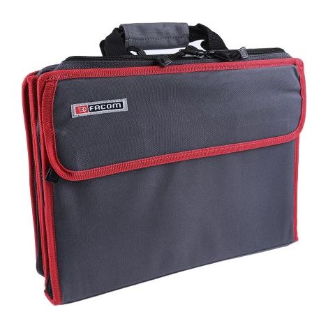 Coffret outils Facom BS.12 – Boite de rangement 4 compartiments – Matériau antichoc et résistant aux hydrocarbures – Dimensions 130 x 430 x 320 mm (1/4)