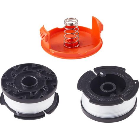 AF-100 Replacement Spool – Compatible GH900 GH600 LST420 AF100 AF-100-3ZP AF-100-BKP – 0.065 Inch Trimmer Line 2 Spools 1 Cap 1 Spring (1/5)