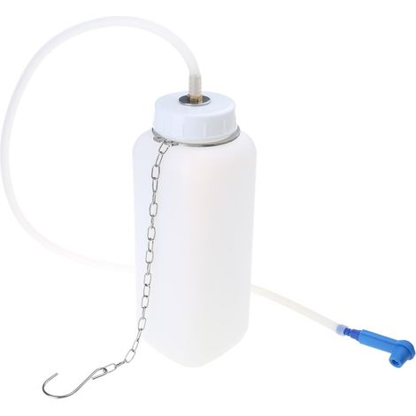 Outil d'échange efficace de liquide de frein automobile avec collecteur d'huile usée de rechange pour différents modèles de voiture (1/4)