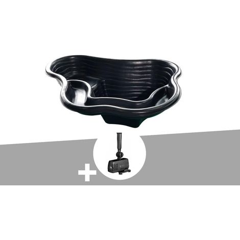 Bassin préformé Calmus 0,85 m - 145 L + pompe de filtration - Ubbink