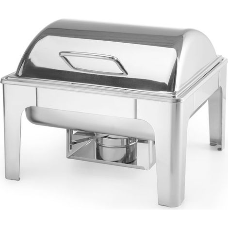 HENDI Chafing Dish GN 2/3, Spiegelglanz, Profi Line, 6L, 395x405x(H)320mm (1/5)