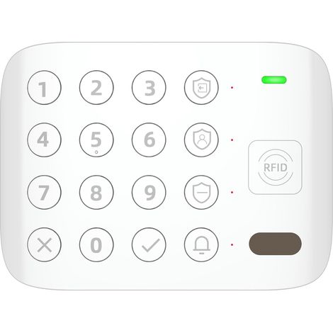 Accessoires pour système d'alarme CP10 Pro pour la Maison - Clavier Intelligent, Changement de Mode de Fonctionnement Facile avec Piles 1500 mAh, K01 (1/5)