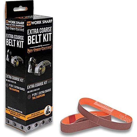 Kit de courroies pour couteaux et outils - WSSAKO81117 Accessoire pour meuleuse de lame avec kit de courroies abrasives (1/5)