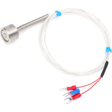 Wasserdichter PT100-Magnettemperatursensor, Thermistor -60 bis +150℃ (3 m Kabel) (1/5)