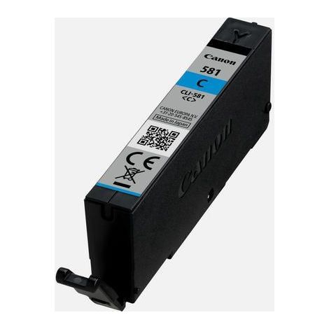 Cartouche Canon CLI581 cyan pour imprimante jet d'encre