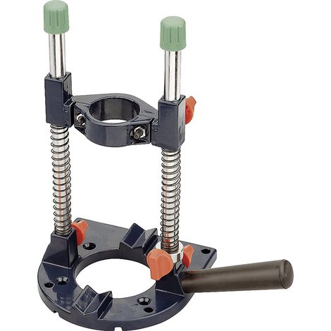 Kwb 778400 - Supporto per trapano con collo di serraggio euro Ø43 mm, A due colonne orientabili, 90-45°, Per forature di precisione orizzontale, verticale e angolare (1/5)