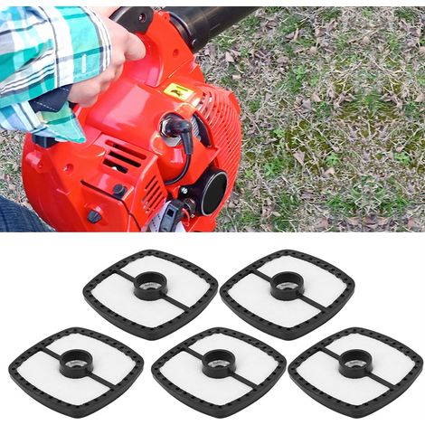 Lot de 5 filtres à air compatibles avec les débroussailleuses et souffleurs Echo 13031054130, A226001410, SRM 210, 225 et HC150 (1/5)