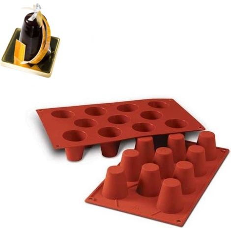 Stampo 11 baba'medi silicone Silikomart SF020 (1/3)