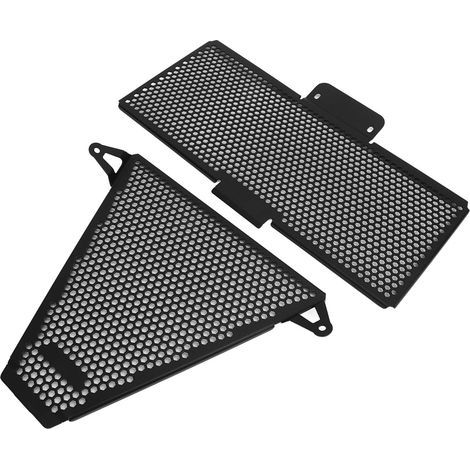 Set aus 2 Motorrad-Kühlerschutzgittern aus Aluminiumlegierung mit Wassertankgitter für Ducati Streetfighter V2 (1/5)