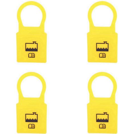 Lot de 4 bouchons de réservoir de liquide de refroidissement pour radiateur de voiture, compatibles avec Jeep Wrangler TJ, XJ, Crown, Dodge et Chrysler (1991-2019) - Référence : 55111074AA (1/5)