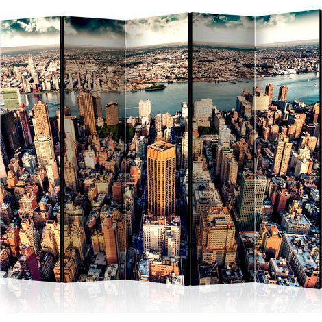Paravento - Bird's Eye View of New York II [Room Dividers] - 225x172 (1/4)