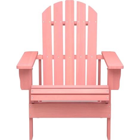 Maison Exclusive - Sedia Giardino Adirondack in Legno Massello di Abete Rosa