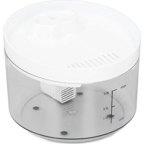 Automatischer Katzenbrunnen mit intelligenter Pumpe, ultraleiser Wasserspender für Hunde und mehrere Haustiere (1/5)