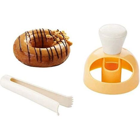 Moule à donuts, plastique créatif, machine à donuts, outil de pâtisserie, pâtisserie