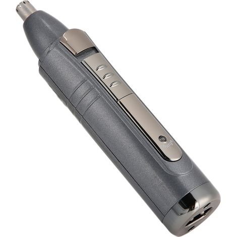 Tondeuse à cheveux électrique rechargeable, tondeuse pour poils de nez/favoris, prise européenne, 220-240V, gris foncé. (1/5)