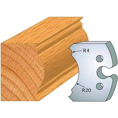 Jeu de 2 Fers Profilés Acier HT 50 x 5,5 mm - N°242 Pied de table - Outil de menuiserie - Diamwood